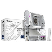 Gigabyte B860 AORUS ELITE WIFI7 ICE White ATX Motherboard LGA1851 Gigabyte B860 AORUS ELITE WIFI7 ICE White ATX Motherboard LGA1851
